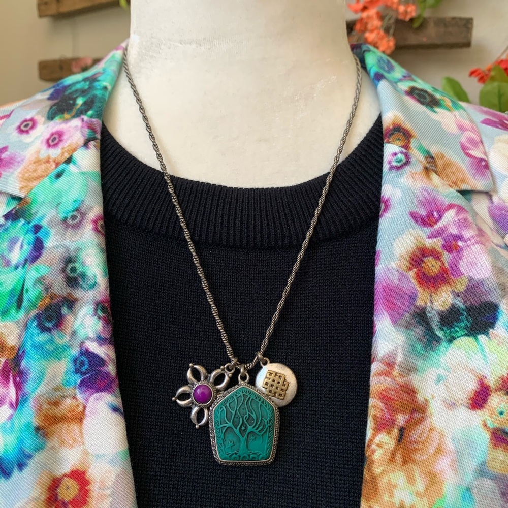 Lucky Tree of Life Charm Necklace